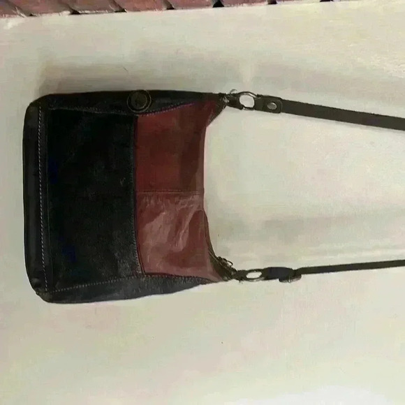 The Sak, size medium, brown crossbody hand bag - Picture 2 of 4